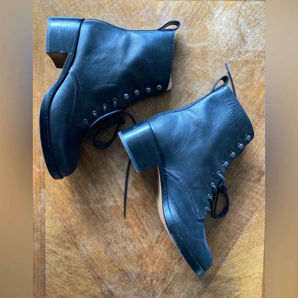 The Patti Lace-Up Boot black 7.5